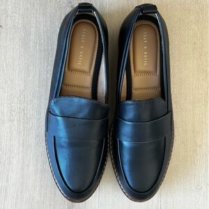 Kelly & Katie Black Loafers Size 9